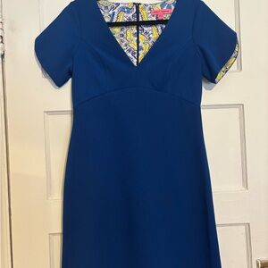 Cobalt Blue Midi Dress